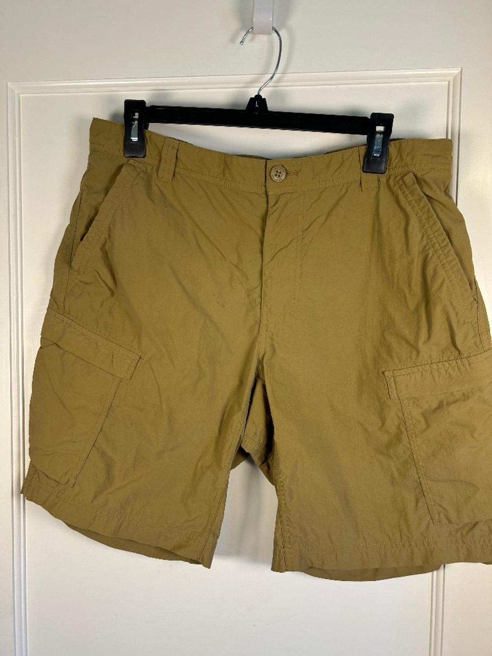 REI CO-OP Shorts Mens 36 Brown Cargo Hiking Outdoor Relaxed Performance 8" insea